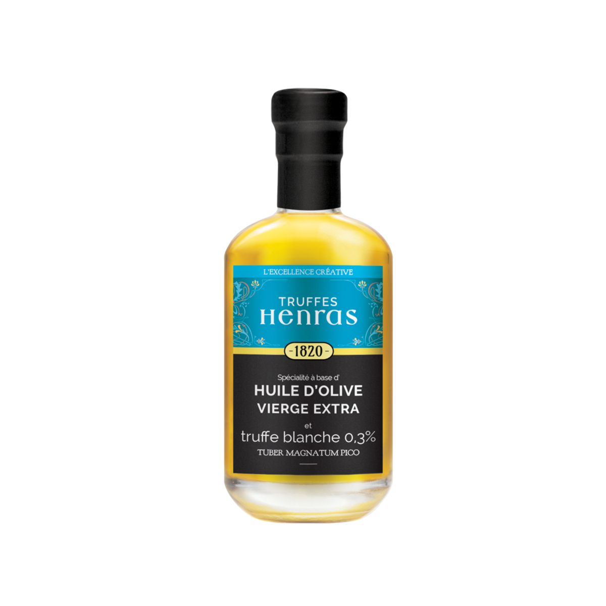 Extra vierge olijfolie met witte truffel 100ml Maison Truffes Henras