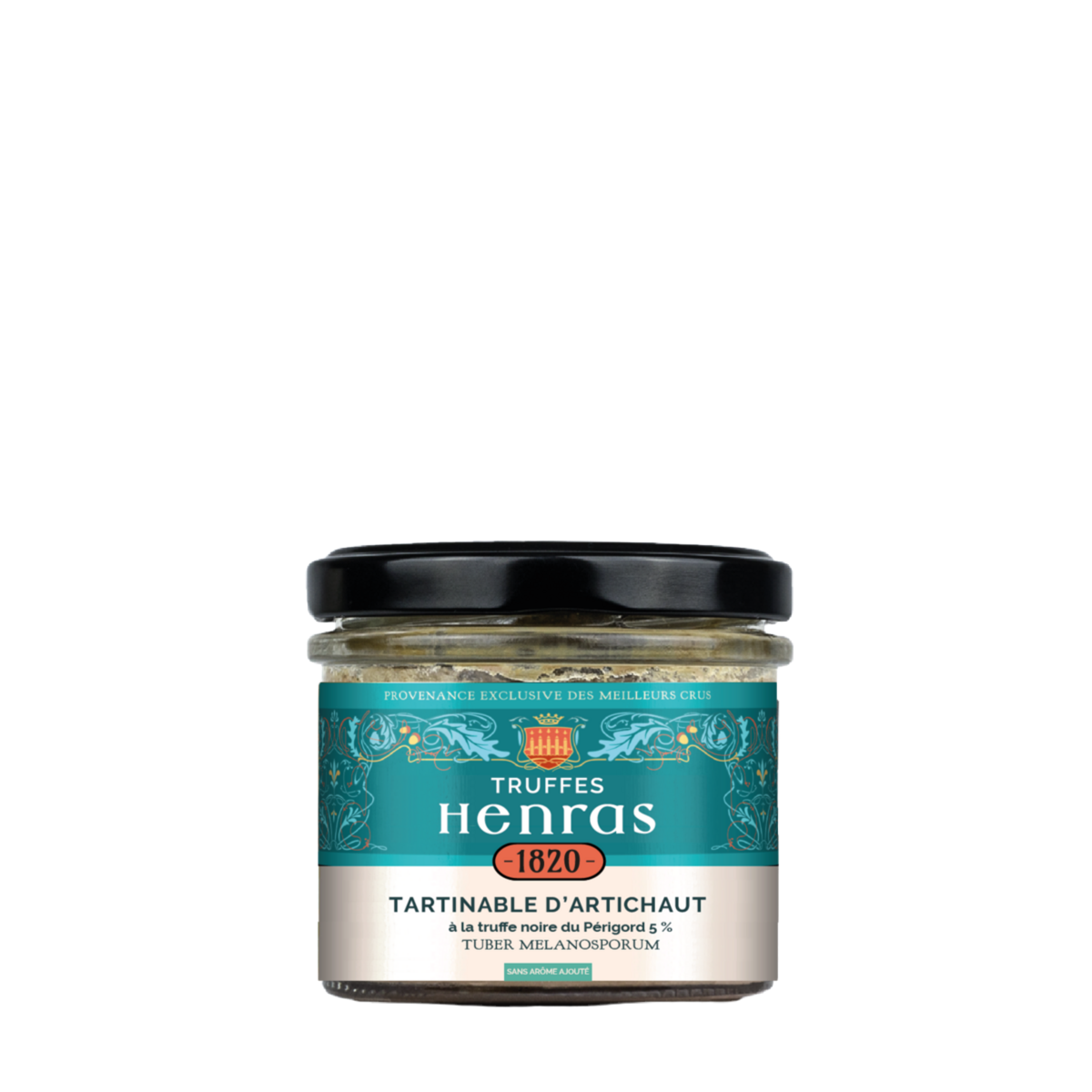 Artisjokcrème met 5% zwarte Périgordtruffel 100gr Maison Truffes Henras
