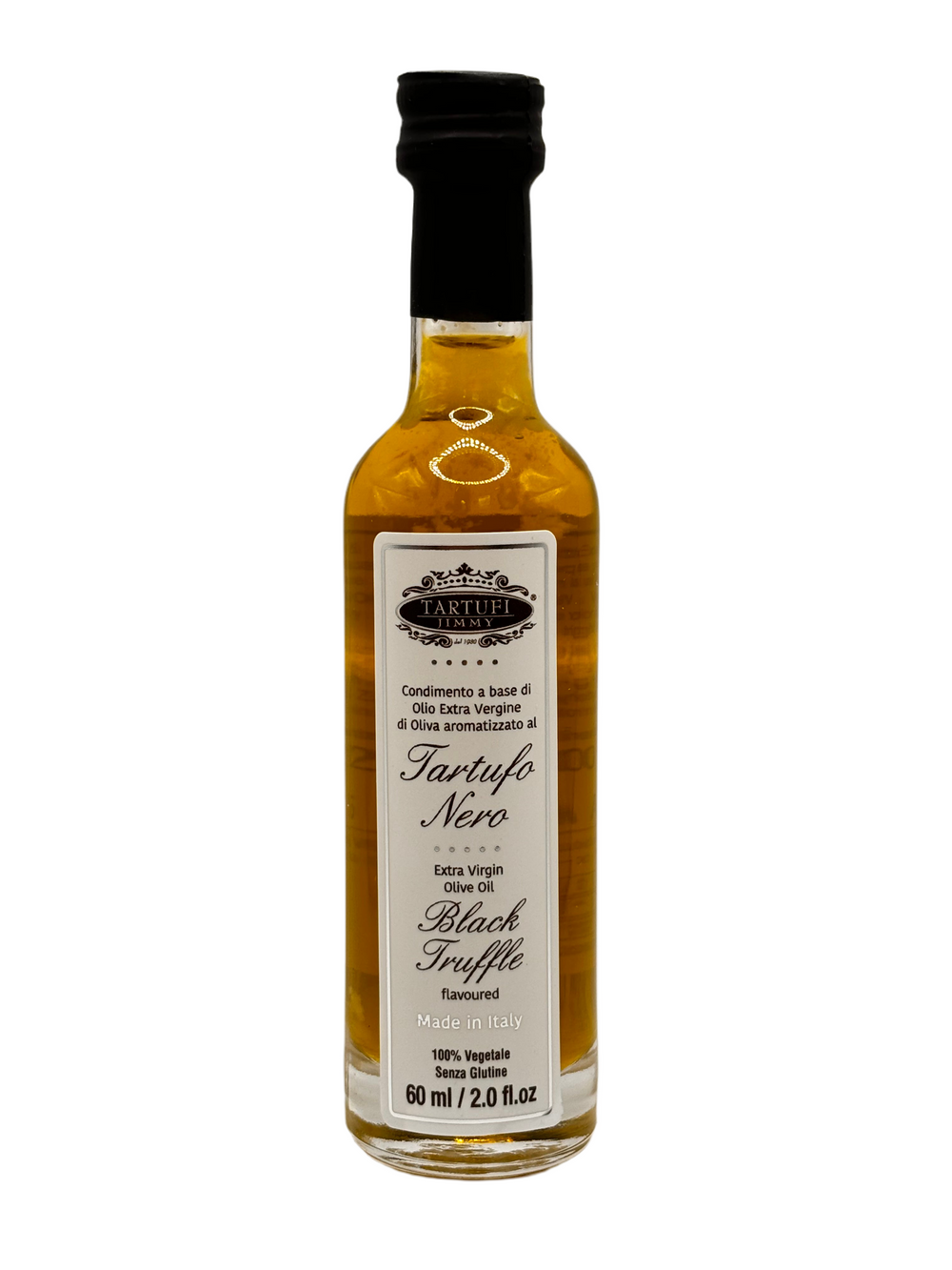 Extra vierge olijfolie met zwarte truffel 60ml Tartufi Jimmy