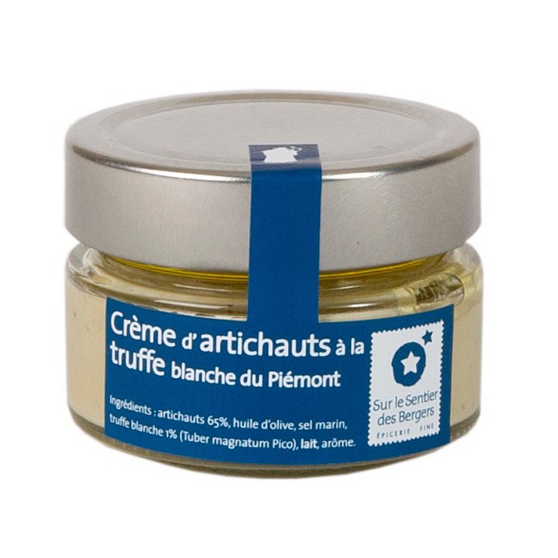 Artisjokcrème met truffel 100gr Sur le Sentier des Bergers
