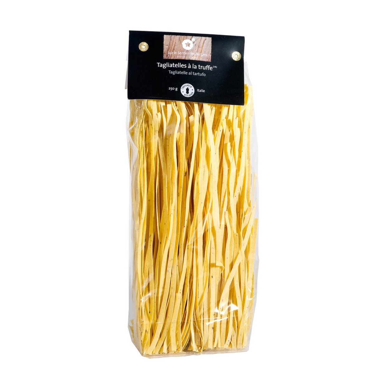 Tagliatelle met zwarte truffel 250gr Sur le Sentier des Bergers