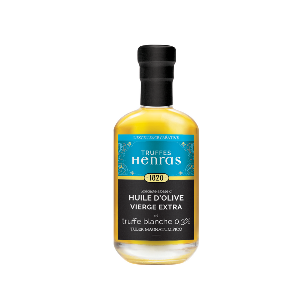 Extra vierge olijfolie met witte truffel 100ml Maison Truffes Henras