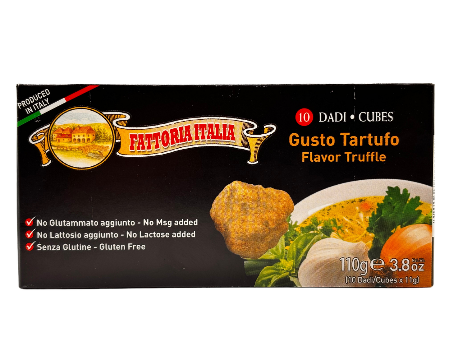 Truffel bouillonblokjes 110gr Fattoria Italia